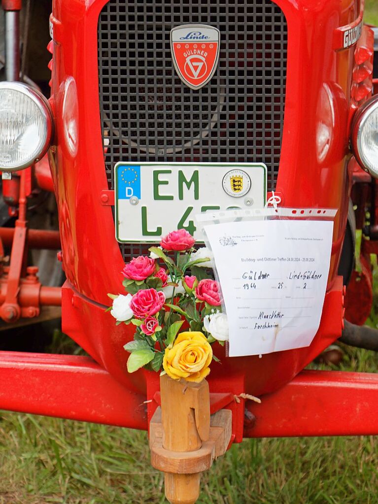 Szenen vom 34. Bulldog- und Oldtimertreffen der Bulldog- und Schlepperfreunde Oberhausen am Sonntag.