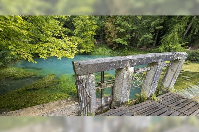 Touristenmagnet Blautopf in Baden-Wrttemberg fr Jahre gesperrt