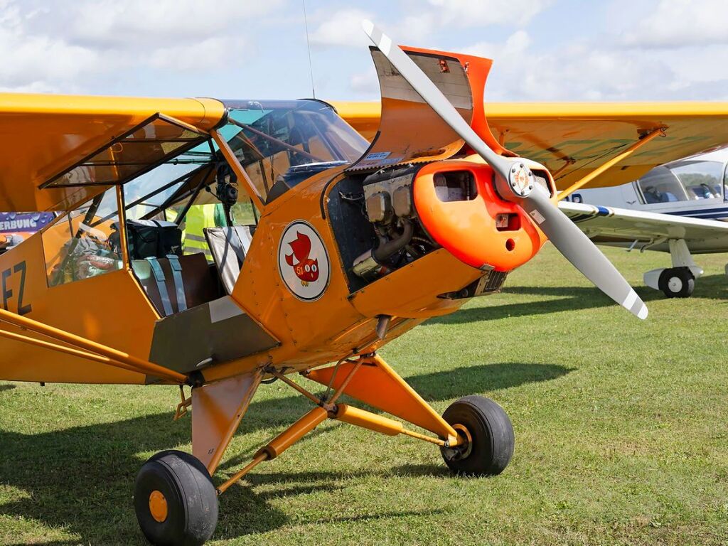 Viele Flugzeuge wurden auch ausgestellt.