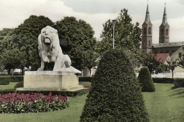 Vor 50 Jahren wurde der Lahrer Lwe abgerissen