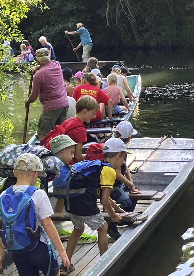 Bootsfahrt im Taubergieen  | Foto: Kiwanis Offenburg