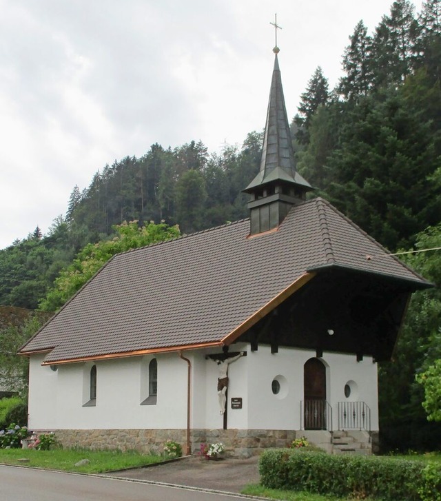 Die gut 100 Jahre alte Antoniuskapelle... umfassender Sanierung in neuem Glanz.  | Foto: Manfred Lange