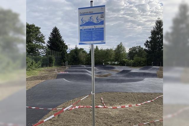 Bald wird der Pumptrack in Wehr erffnet