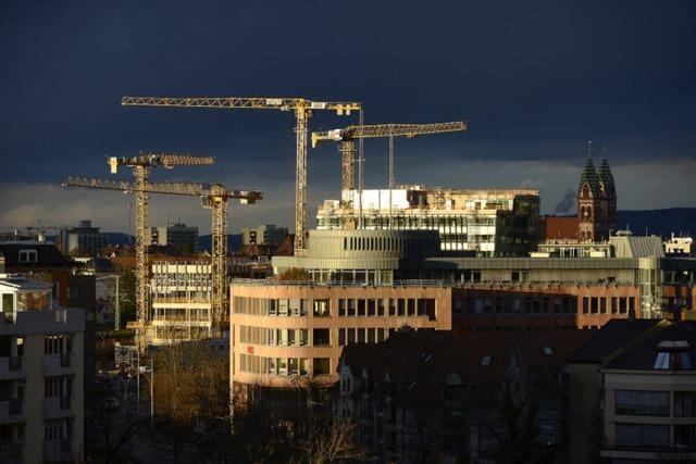 Das 1000-Wohnungen-Programm bewahrt die Stadt Freiburg gerade so vor dem Platzen