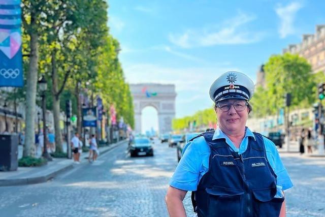 Diese Schwanauer Polizistin war bei den Olympischen Spielen in Paris fr die Sicherheit zustndig