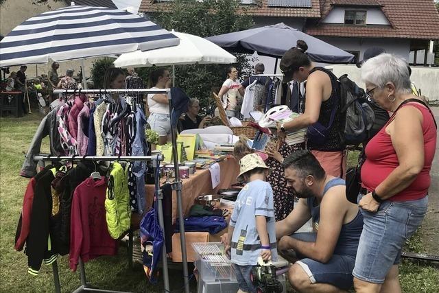 Bamlacher Dorfurlaub-Flohmarkt: Neuer Platz, bewhrtes Konzept