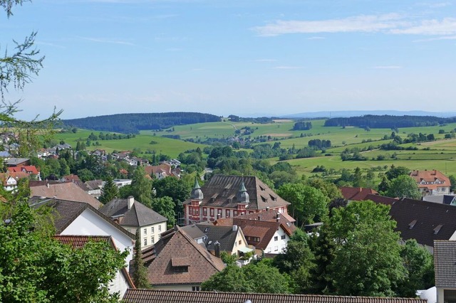 Blick vom Philosophenweg auf Bonndorf und das Ehrenbachtal.  | Foto: Stefan Limberger-Andris