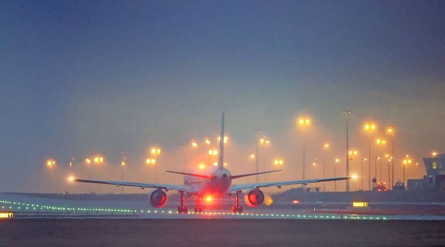 Vom Flughafen Leipzig/Halle (Bild) ist...hiebeflug mit Signalwirkung gestartet.  | Foto: Jan Woitas (dpa)