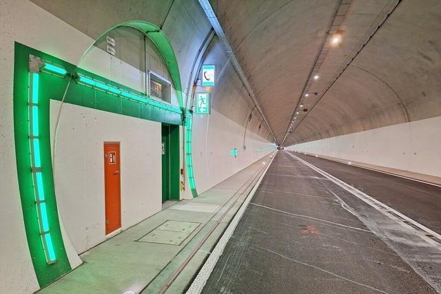 Anfang September ffnet der neue Brandbergtunnel in Winden im Elztal