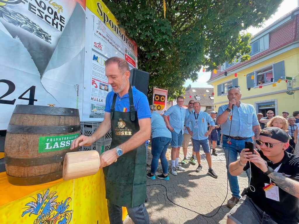 In Stetten ist wieder Strooefescht-Zeit.