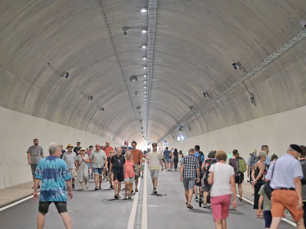 Tag des offenen Tunnels am 31. August 2024