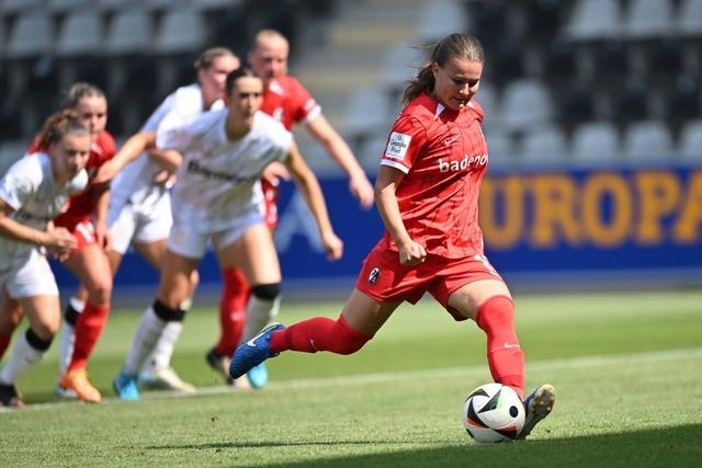 Fuballerinnen des SC Freiburg unterliegen Bayer Leverkusen unglcklich mit 2:3