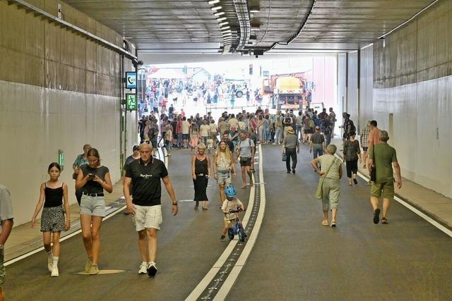 Winden feiert den neuen Tunnel im Elztal mit einem Volksfest