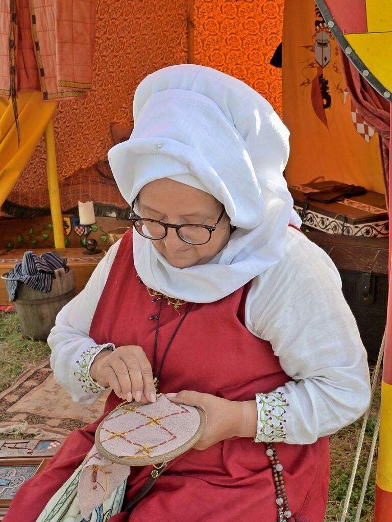 Das 51. Hochburgfest am 1. September 2024 lie das Leben im Mittelalter auferstehen.