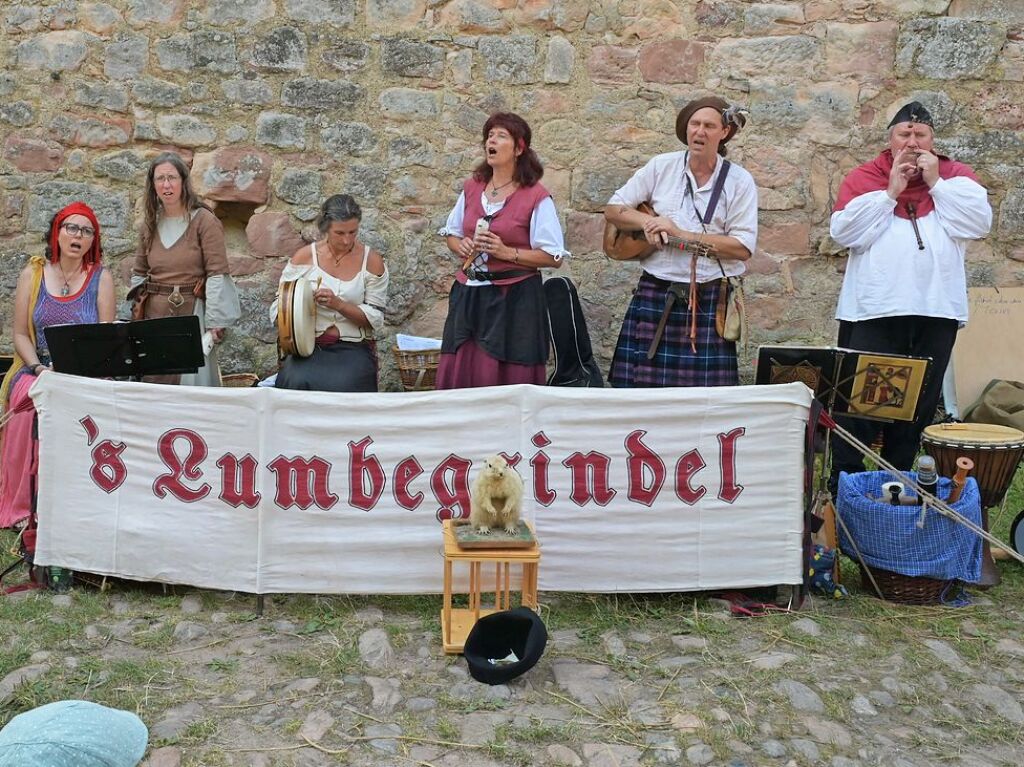 Das 51. Hochburgfest am 1. September 2024 lie das Leben im Mittelalter auferstehen.