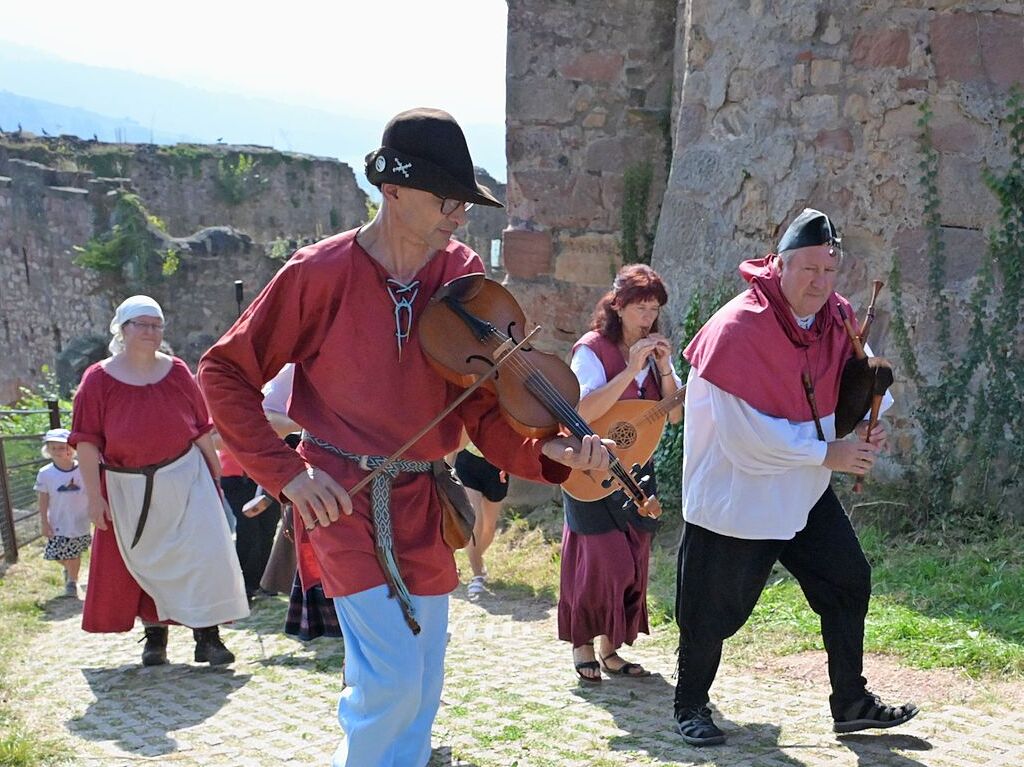 Das 51. Hochburgfest am 1. September 2024 lie das Leben im Mittelalter auferstehen.