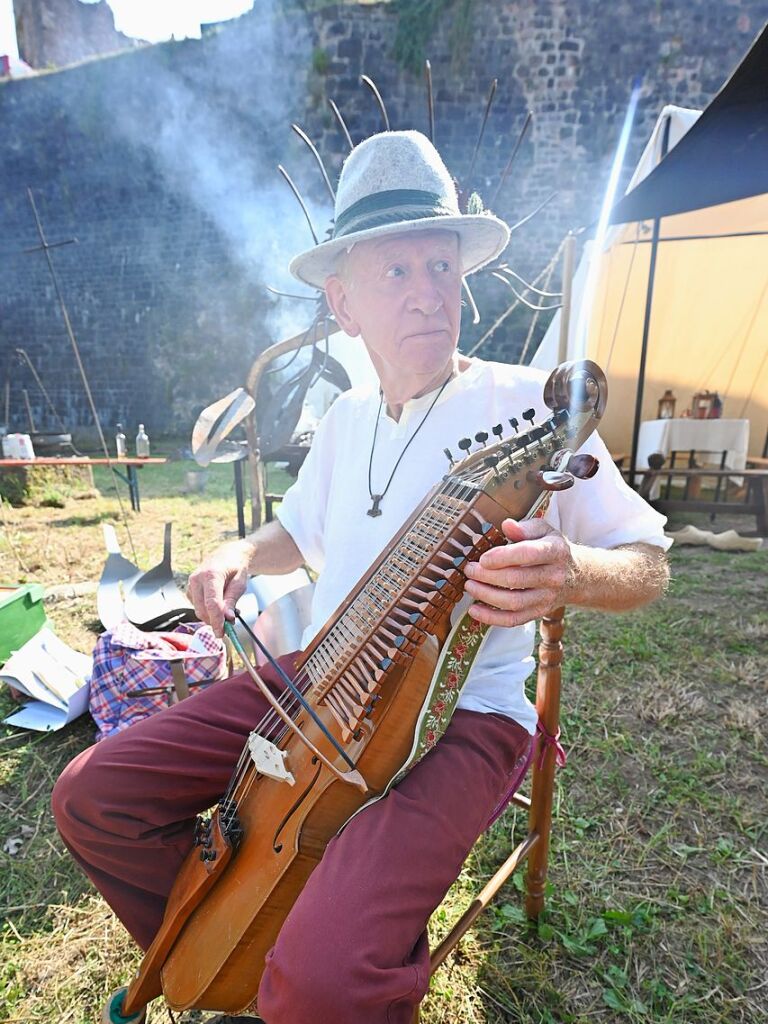 Das 51. Hochburgfest am 1. September 2024 lie das Leben im Mittelalter auferstehen.