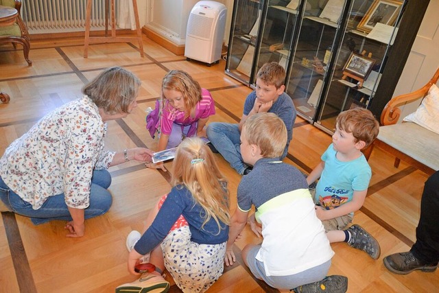 Wissenswertes ber die Brder Winterha...fr die jungen Museumsbesucher parat.   | Foto: Christiane Sahli