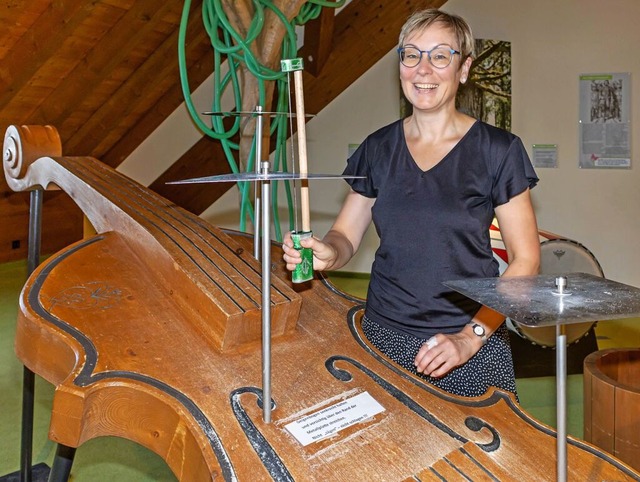 Kathleen Mönicke, Leiterin Schwarzwald...genbau in Grafenhausen erinnert wird. | Foto: Wilfried Dieckmann Kathleen Mönicke, Leiterin Schwarzwald...genbau in Grafenhausen erinnert wird. | Foto: Wilfried Dieckmann