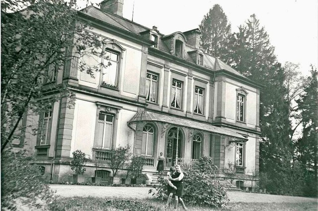 Die Gottschalk-Villa, spter Villa Ott...aus dem Jahrbuch der Stadt Schopfheim.  | Foto: Archiv Familie Ott