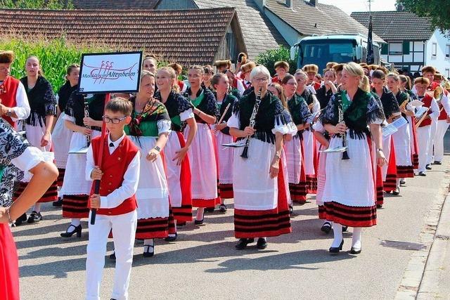 Die Trachtenkapelle Altenheim feiert ihr 100-jhriges Bestehen