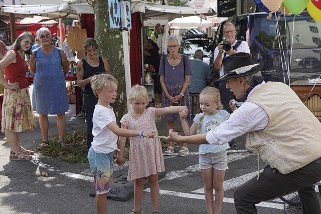 Bunte Vielfalt auf dem Marktplatz