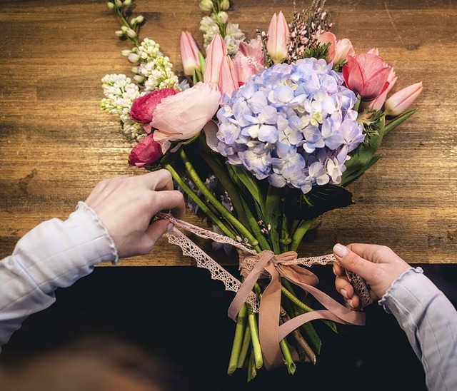 Florists get more money for their fresh flowers. | Photo: Industriegewerkschaft Bauen-Agrar-Umwelt