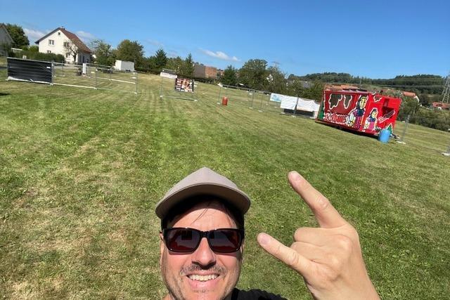 Der Rheinfeldener Roger Leisinger hat sein Geld in ein eigenes Rockfestival gesteckt: "Natrlich ist das ein bisschen verrckt"