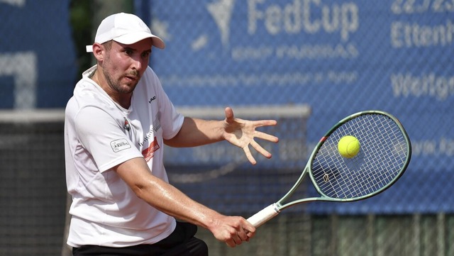 Der Ex-Oberweierer Robin Kayser spielte ein starkes Turnier in Ettenheim.   | Foto: Wolfgang Knstle