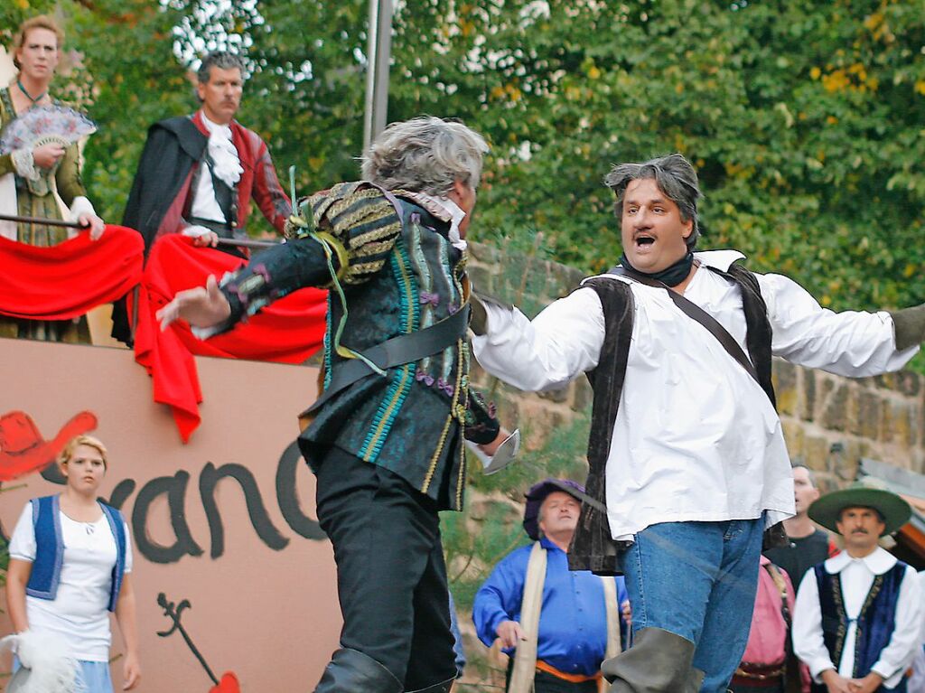 Cyrano de Bergerac hat das Publikum im Jahr 2009 unterhalten