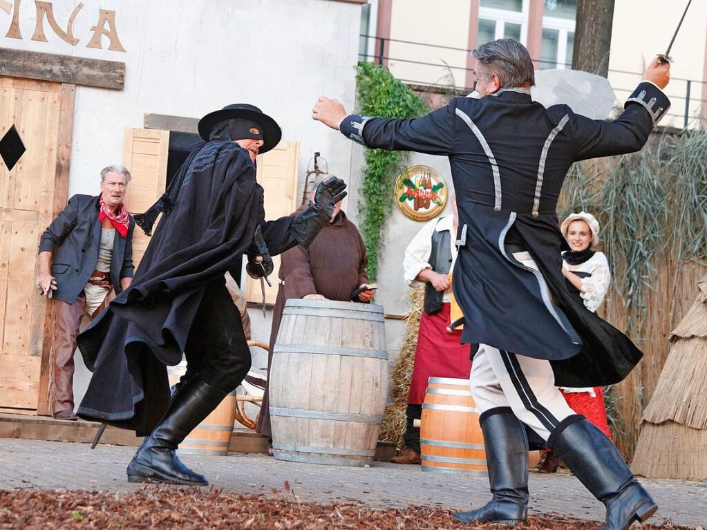 Eine Kampfszene aus „Zorro“ im Jahr 2018.