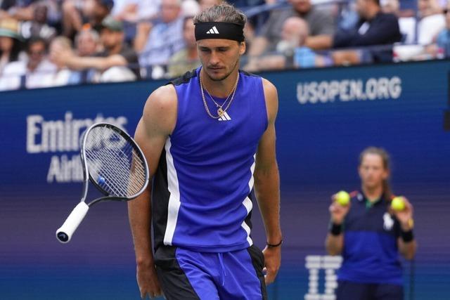 Der Titeltraum von Alexander Zverev platzt auch bei den US Open