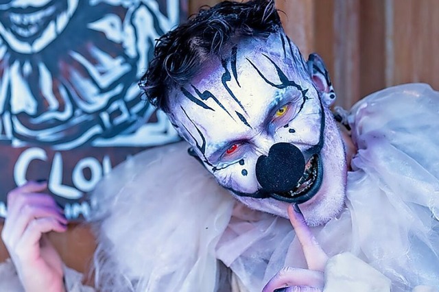 Zum Horror-Clown mutiert  | Foto: Europa-Park