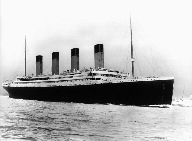 Ein altes Foto der Titanic  | Foto: epa PA (dpa)