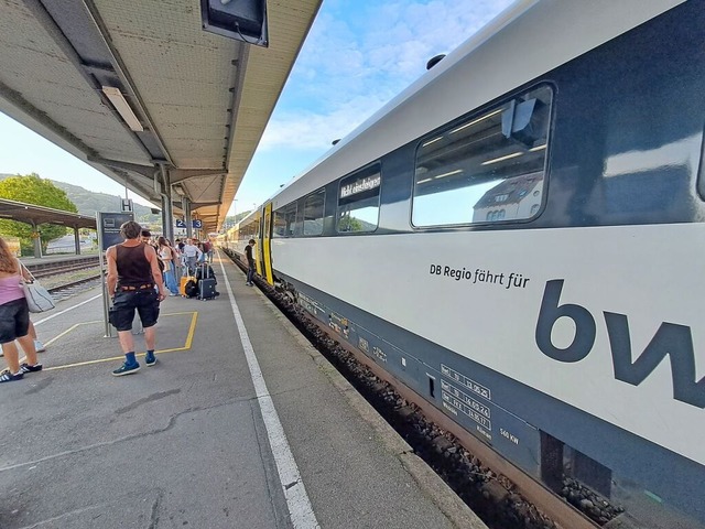 Am Bahnhof von Dogern ereignete sich ein tragischer Unfall.  | Foto: Wagner, Hans