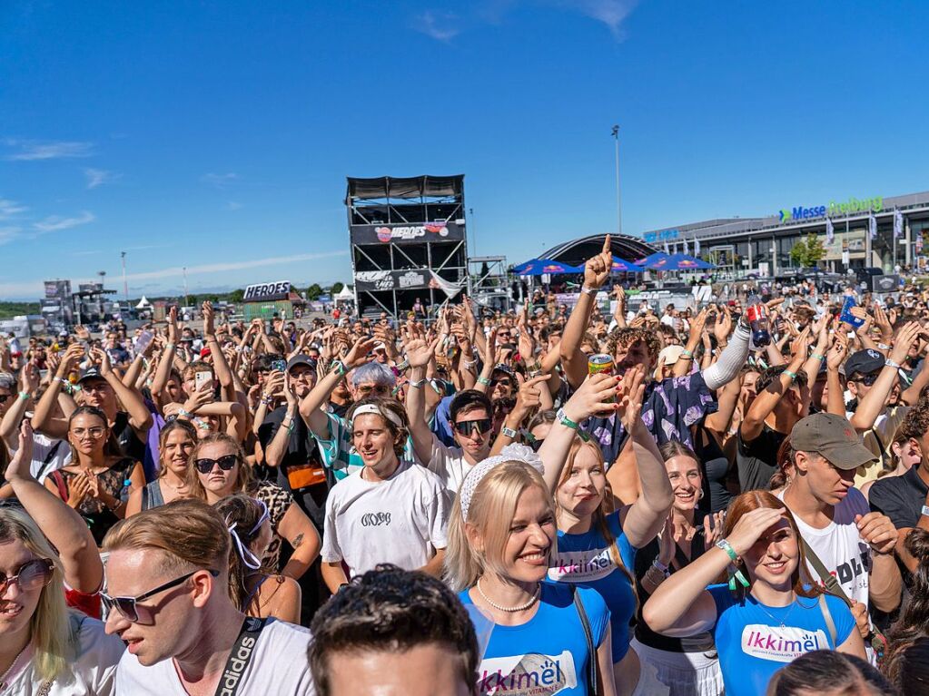 So war der Freitag beim Heroes-Festival auf dem Freiburger Messegelnde