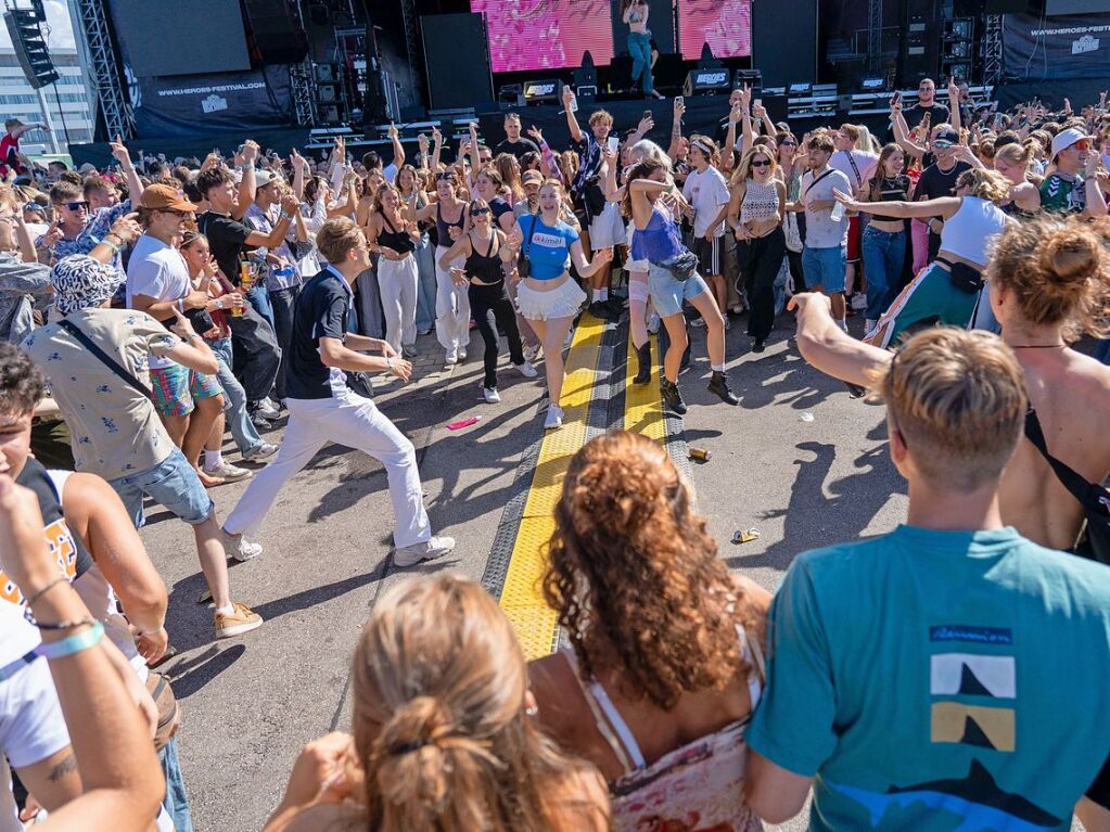 So war der Freitag beim Heroes-Festival auf dem Freiburger Messegelnde