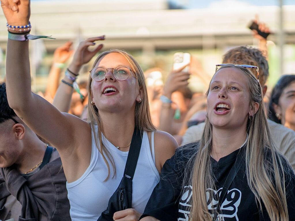 So war der Freitag beim Heroes-Festival auf dem Freiburger Messegelnde