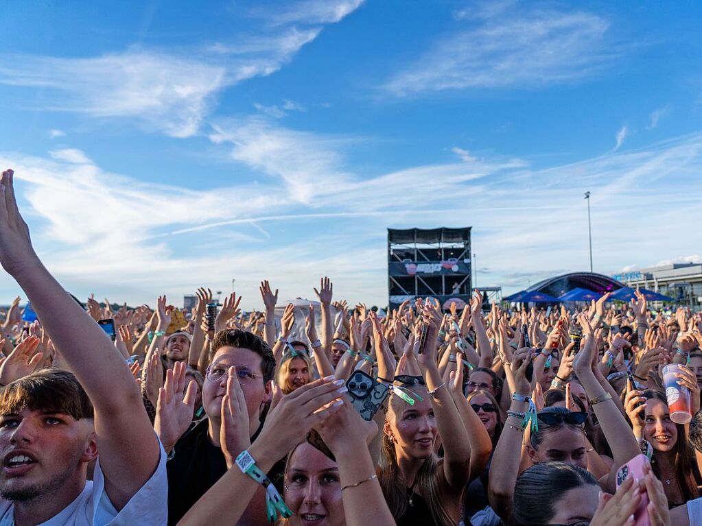 So war der Freitag beim Heroes-Festival auf dem Freiburger Messegelnde