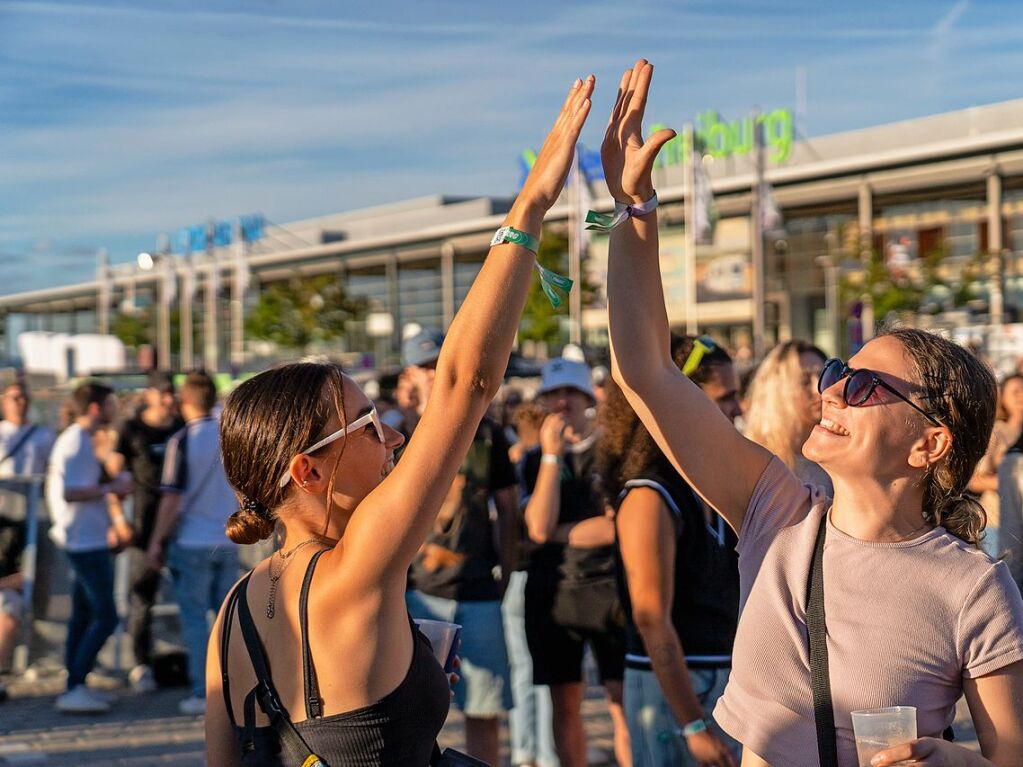 So war der Freitag beim Heroes-Festival auf dem Freiburger Messegelnde