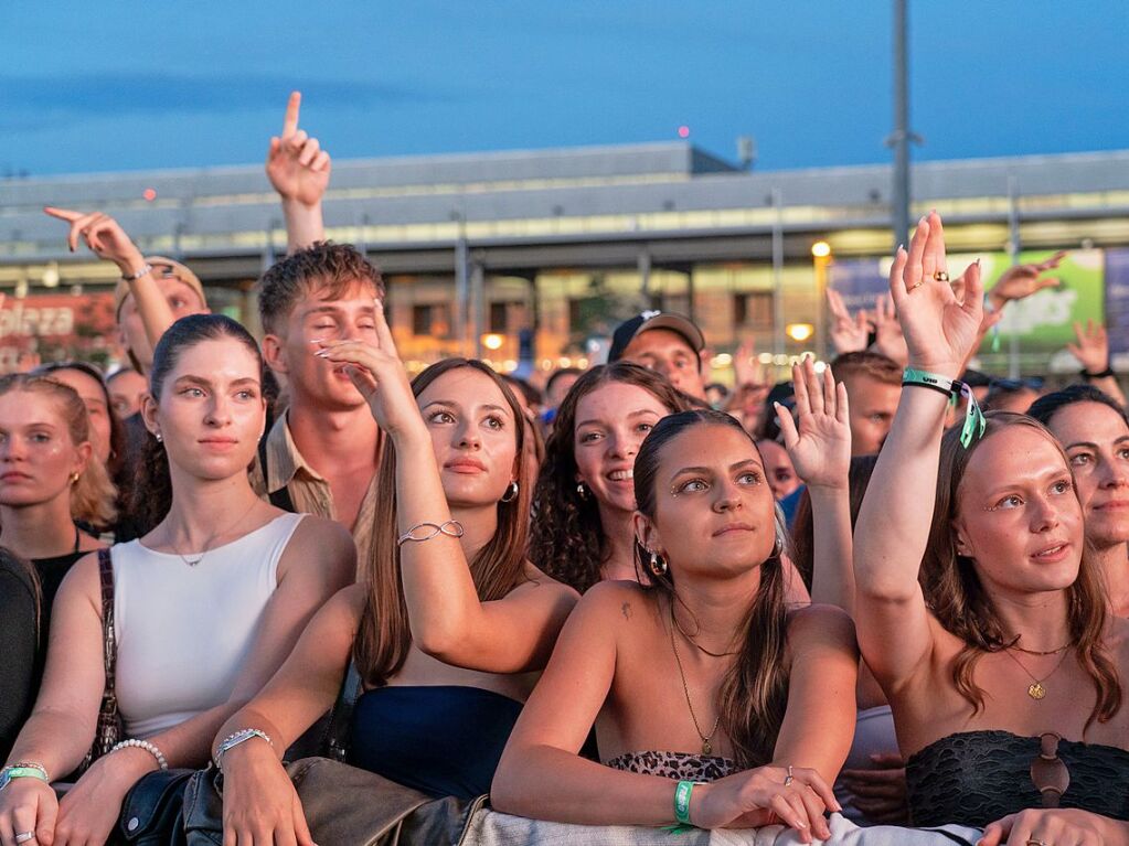 So war der Freitag beim Heroes-Festival auf dem Freiburger Messegelnde