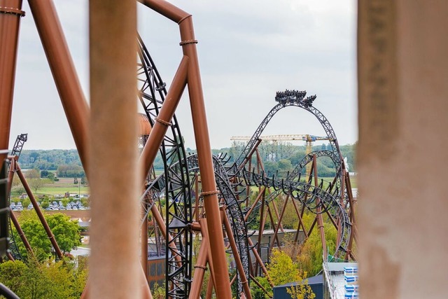 Der Europa-Park in Rust wurde zum neun...Beste neue Achterbahn der Welt&#8220;.  | Foto: Philipp von Ditfurth (dpa)