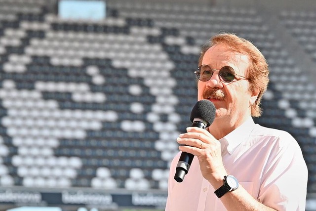 Eberhard Fugmann folgte 2021 auf Fritz Keller als Prsident des SC Freiburg.  | Foto: Michael Bamberger