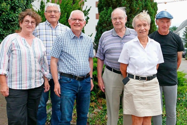 Fr alte Menschen in Steinen aktiv: Se...orothea Herbrich und Wolfgang Raithel.  | Foto: Martina David-Wenk