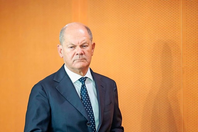 Bundeskanzler Scholz zeigt kompromissb...von Regierung, Opposition und Lndern.  | Foto: Michael Kappeler (dpa)