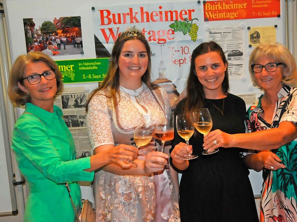 Geselligkeit, Wein, Unterhaltung: die 50. Burkheimer Weintage