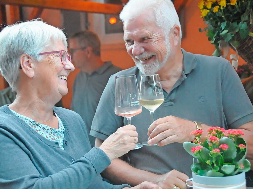 Geselligkeit, Wein, Unterhaltung: die 50. Burkheimer Weintage