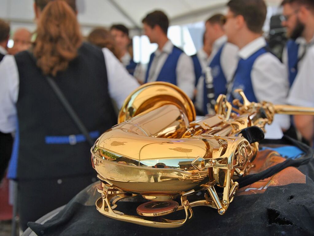 Gutes Wetter, gutes Essen und gute Musik gab es beim Enkendorfmarkt.