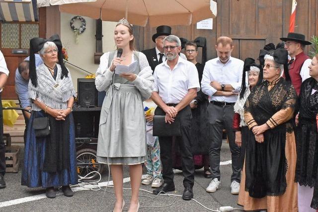 Der Tllinger Weinmarkt ist ein Schaufenster fr Weine der Region