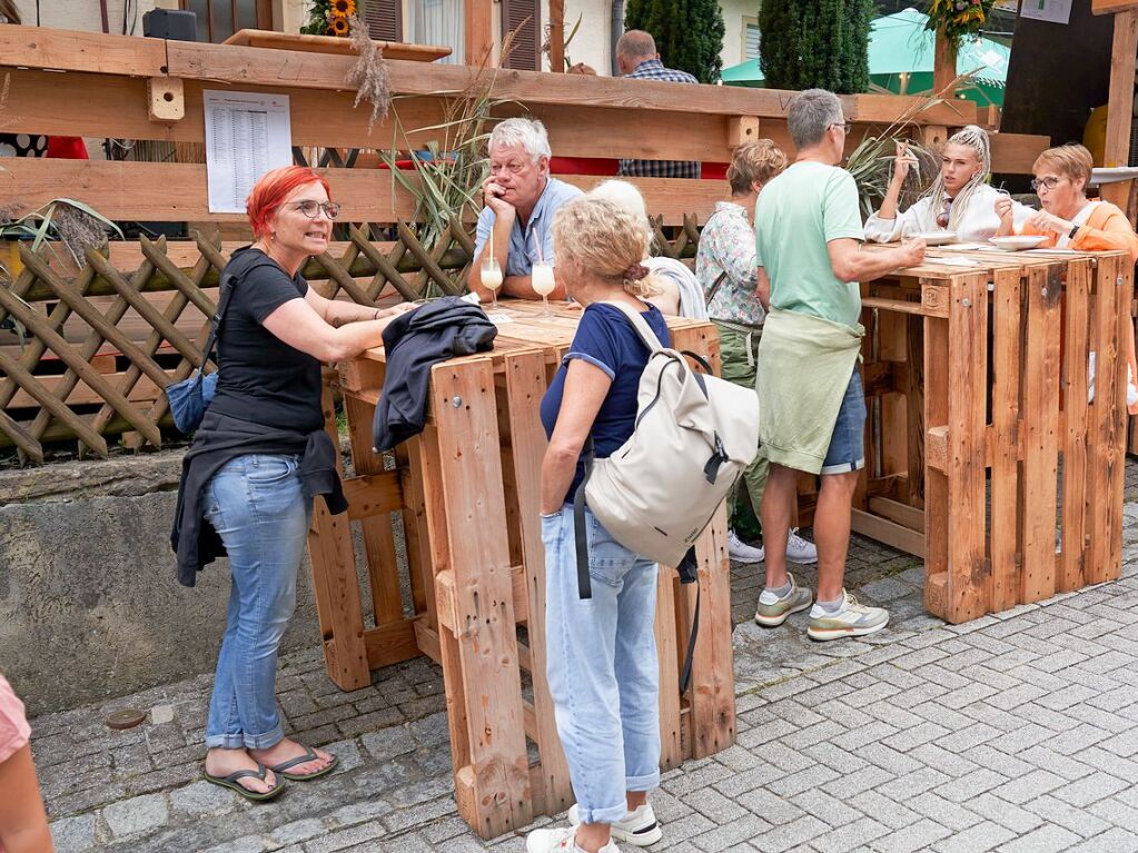 Whrend des Schnecke-Feschts ist der ganze Ort auf den Beinen.